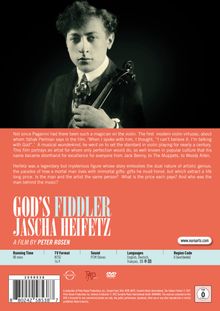 Jascha Heifetz - God's Fiddler (Dokumentation), DVD
