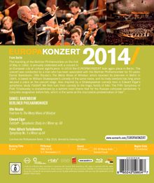 Berliner Philharmoniker - Europakonzert 2014, Blu-ray Disc