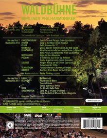 Berliner Philharmoniker - Waldbühnenkonzerte 2009-2011, 3 Blu-ray Discs