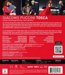 Giacomo Puccini (1858-1924): Tosca, Blu-ray Disc