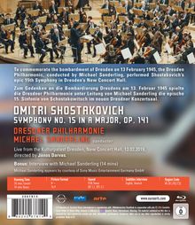 Dmitri Schostakowitsch (1906-1975): Symphonie Nr.15, Blu-ray Disc