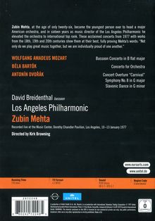 Zubin Mehta dirigiert das Los Angeles Philharmonic Orchestra, DVD