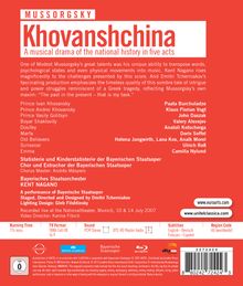 Modest Mussorgsky (1839-1881): Chowanschtschina, Blu-ray Disc