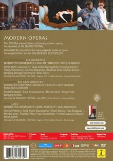 3 Modern Operas (Salzburger Festspiele), 4 DVDs