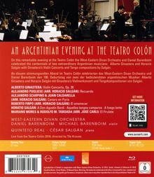 West-Eastern Divan Orchestra - A Tango Evening At the Teatro Colon, Blu-ray Disc