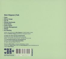 Nick Höppner: Folk, CD