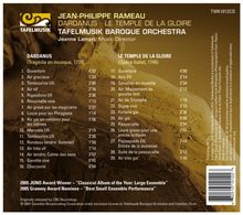 Jean Philippe Rameau (1683-1764): Dardanus-Suite, CD