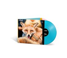"BEGINNER" und "ADVANCED CHEMISTRY" sind auf einem Albumcover mit einem Fuchs und einer blauen Vinyl-Schallplatte.