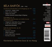 Bela Bartok (1881-1945): Werke für 2 Klaviere, CD