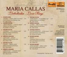 Maria Callas - Liebeslieder, CD