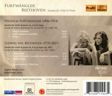Wilhelm Furtwängler (1886-1954): Sonate für Violine &amp; Klavier Nr.2, CD