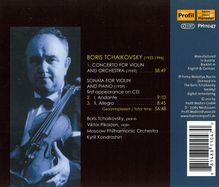 Boris Tschaikowsky (1925-1996): Violinkonzert, CD