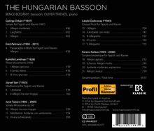 Musik für Fagott &amp; Klavier "The Hungarian Bassoon", CD