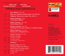 Impresiones Espanolas, CD