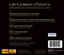 Gregorian Chants, 5 CDs