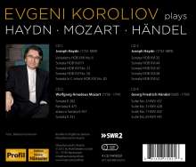 Evgeni Koroliov plays Haydn, Mozart, Händel, 4 CDs