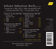 Johann Sebastian Bach (1685-1750): Tripelkonzert BWV 1044, CD