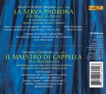 Giovanni Battista Pergolesi (1710-1736): La Serva Padrona ("Die Magd als Herrin"), CD