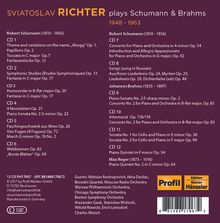 Svjatoslav Richter plays Schumann &amp; Brahms 1948-1963, 12 CDs