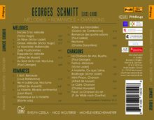 Georges Schmitt (1821-1900): Lieder, CD