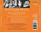 Gottlob Frick - Der schwärzeste Bass, 4 CDs