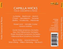 Camilla Wicks - Violin Concertos &amp; Pieces, 4 CDs