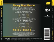 Wolfgang Amadeus Mozart (1756-1791): Klavierkonzerte Nr.12 &amp; 13 (Kammerversion für Klavier &amp; Streichquintett), CD