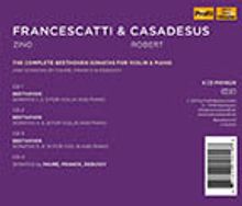Zino Francescatti &amp; Robert Casadesus - The Complete Beethoven Sonatas for Violin &amp; Piano, 4 CDs