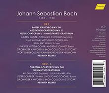 Johann Sebastian Bach (1685-1750): Helmuth Rilling - Complete Bach Oratorios, 4 CDs