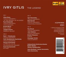 Ivry Gitlis - The Legend, 4 CDs