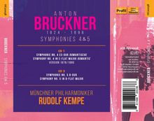 Anton Bruckner (1824-1896): Symphonien Nr.4 &amp; 5, 2 CDs