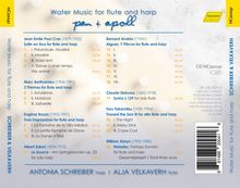 Antonia Schreiber - Pan &amp; Apoll (Wassermusik für Flöte &amp; Harfe), CD