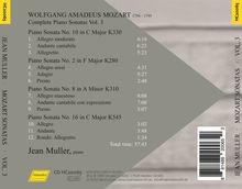 Wolfgang Amadeus Mozart (1756-1791): Klaviersonaten Nr.2,8,10,16, CD