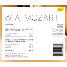 Wolfgang Amadeus Mozart (1756-1791): Sinfonia Concertante KV 364, CD