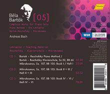 Bela Bartok (1881-1945): Das Klavierwerk Vol. 5 - Die Lehrwerke, 3 CDs