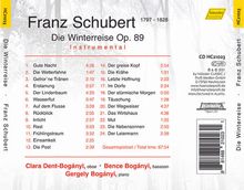 Franz Schubert (1797-1828): Winterreise D.911 (für Oboe,Fagott,Klavier), CD