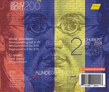 Franz Schubert (1797-1828): Schubert 2020-2028 - The String Quartets Project 2, CD