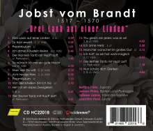 Jobst von Brandt (1517-1570): Lieder, CD