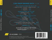 Carl Philipp Emanuel Bach (1714-1788): Klavierkonzerte Es-Dur Wq.14 &amp; D-Dur Wq.43 Nr.2, CD