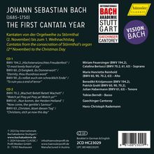 Johann Sebastian Bach (1685-1750): Vision.Bach 5 - Kantaten von der Orgelweihe zu Störmthal (2. November) bis zum 1. Weihnachtsfeiertag des 1.Leipziger Jahrgangs 1723, 2 CDs