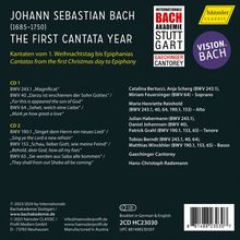 Johann Sebastian Bach (1685-1750): Vision.Bach 6 - Kantaten vom 1.Weihnachtstag bis Epiphanias des 1.Leipziger Jahrgangs 1723, 2 CDs