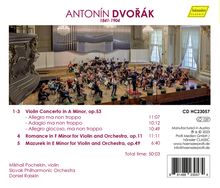 Antonin Dvorak (1841-1904): Violinkonzert op.53, CD