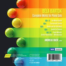Bela Bartok (1881-1945): Sämtliche Klavierwerke, 9 CDs