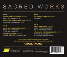 Günter Wand - Sacred Works, 4 CDs