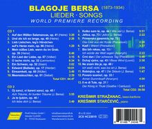 Blagoje Bersa (1873-1934): Lieder, 2 CDs