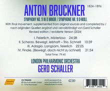 Anton Bruckner, Symphony No. 9 in D Minor, ergänzt von Gerd Schaller. London Philharmonic Orchestra, Gerd Schaller.