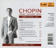Frederic Chopin (1810-1849): Klavierwerke "Frederic Chopin Edition Vol.1", CD