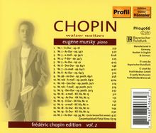 Frederic Chopin (1810-1849): Klavierwerke "Frederic Chopin Edition Vol.2", CD