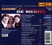 Hilary Tann (geb. 1947): Gardens of Anna Maria Luisa de'Medici für Flötentrio, CD