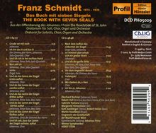 Franz Schmidt (1874-1939): Das Buch mit sieben Siegeln, 2 CDs